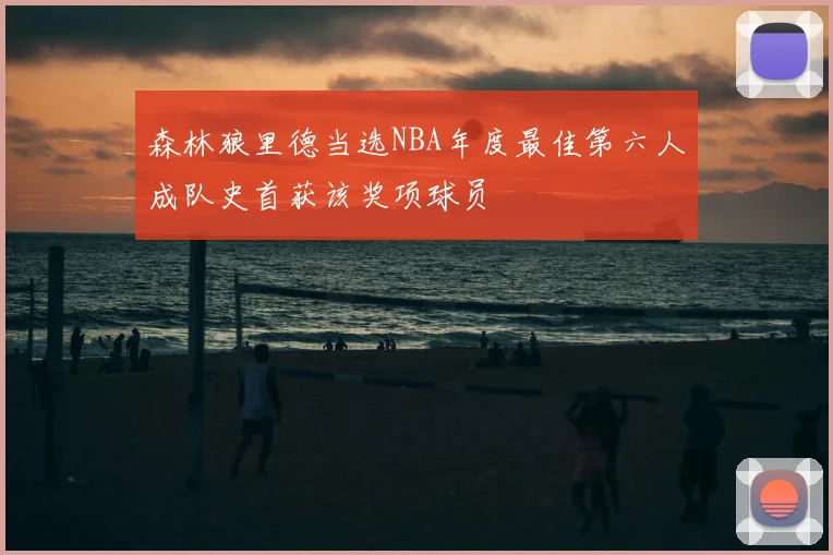 森林狼里德当选NBA年度最佳第六人成队史首获该奖项球员